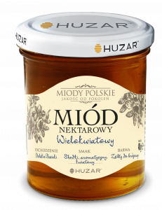 Huzar Polish Multiflower Honey 400g